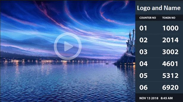 TV display screen